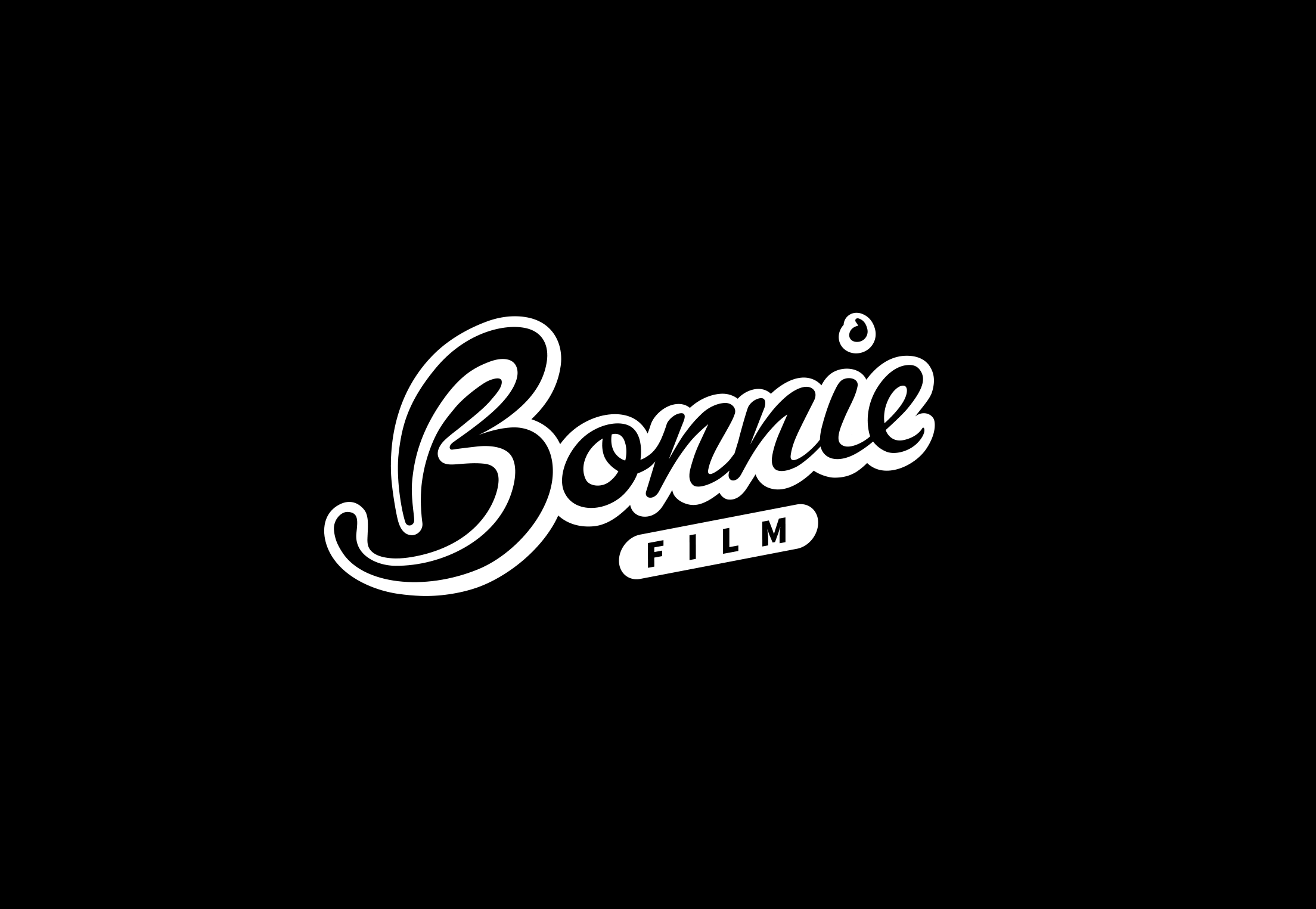 Bonnie Film logo design by Geoff Muskett