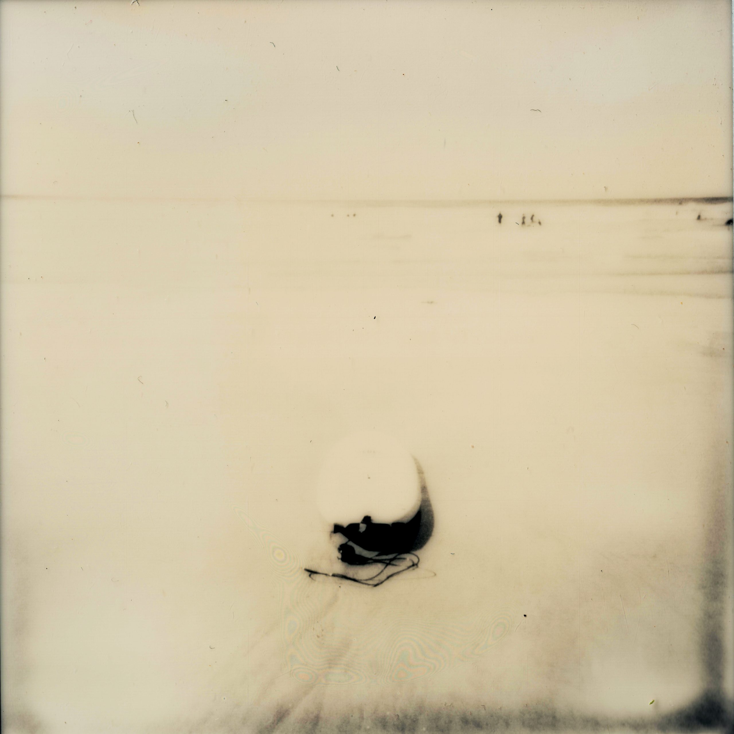 Fistral beach Polaroid photograph