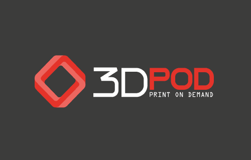 3D Print On Demand logo design