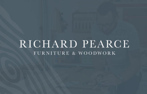 Richard Pearce logo and branding design